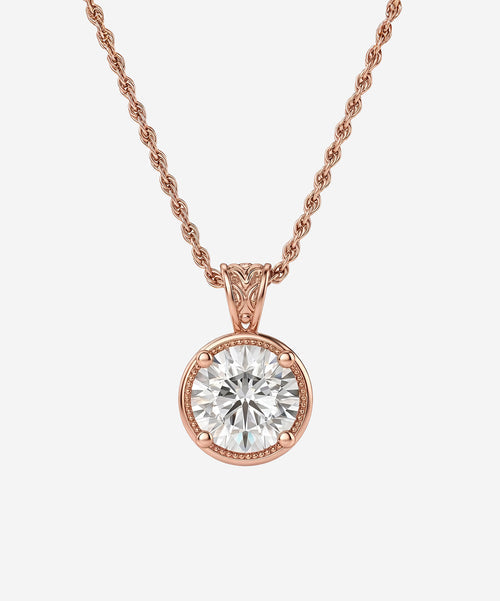 Charm Drop Necklace-3