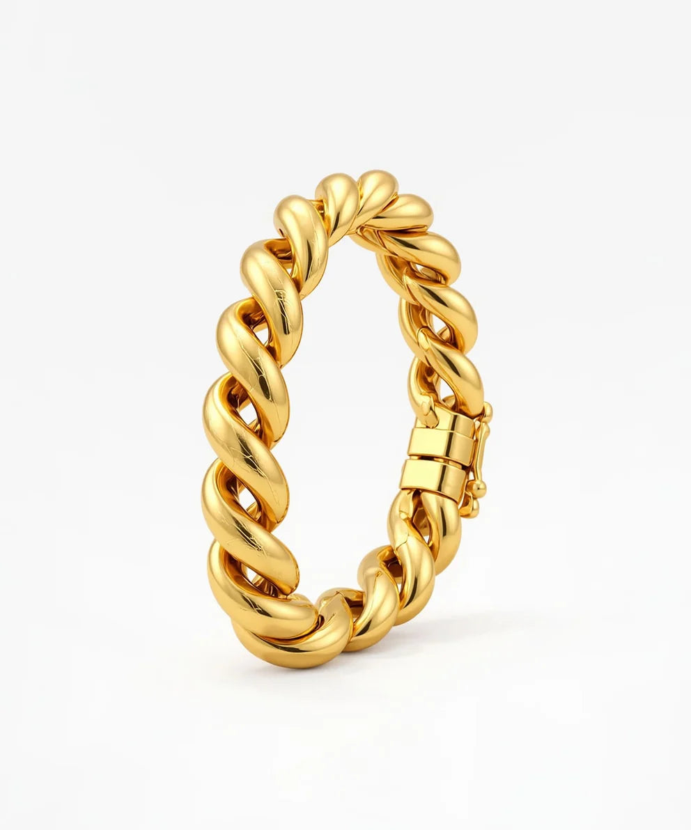 Textured Gold Ring